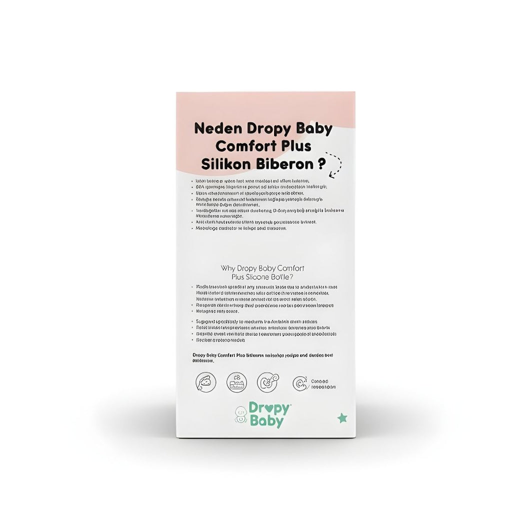 Dropy Baby Comfort Plus Silikon Biberon