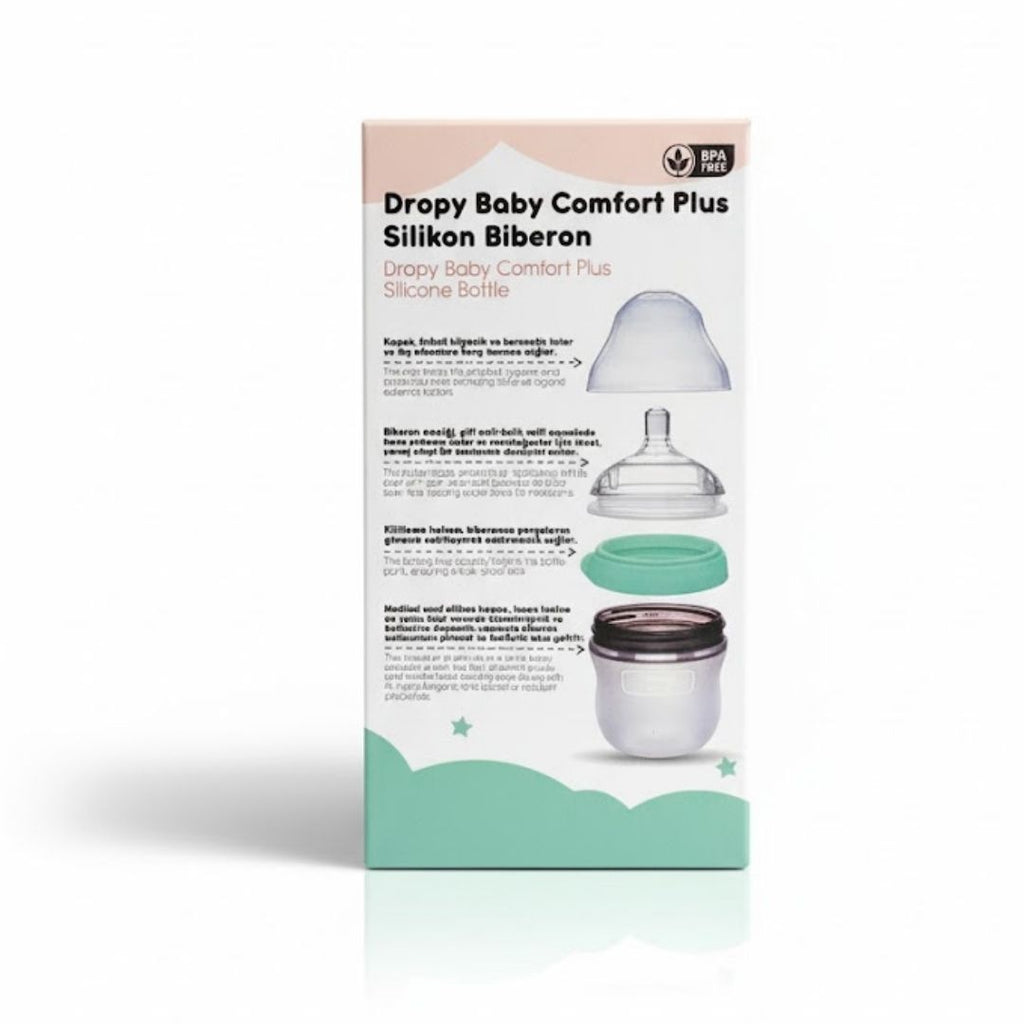 Dropy Baby Comfort Plus Silikon Biberon